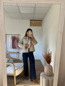 Edith Beige Cotton Liberty Trench Jacket