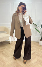 Aloise Blazer - Brown