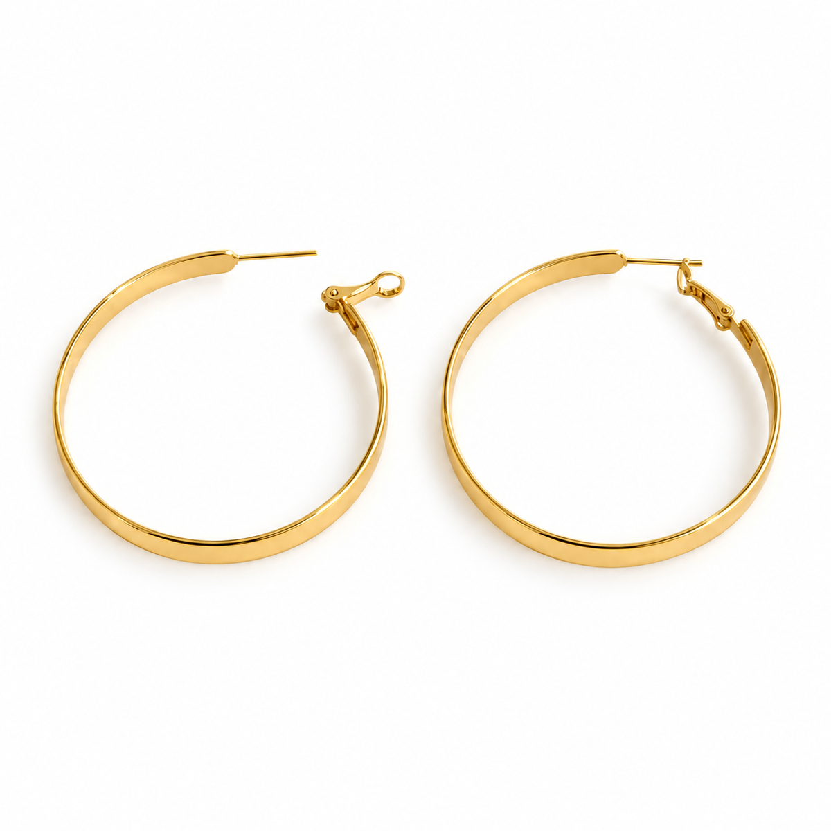 Boucles D'Oreilles Devo - Dore Ou Argent