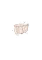 Ayla - Coffee Table - Powder Coated (Various Colors) - Brown