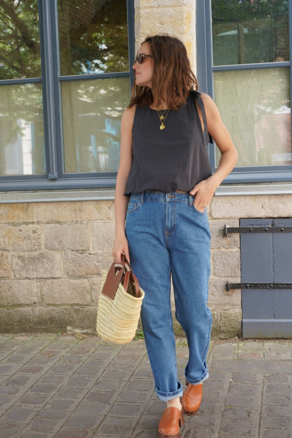 Archibald Balloon Top Black
