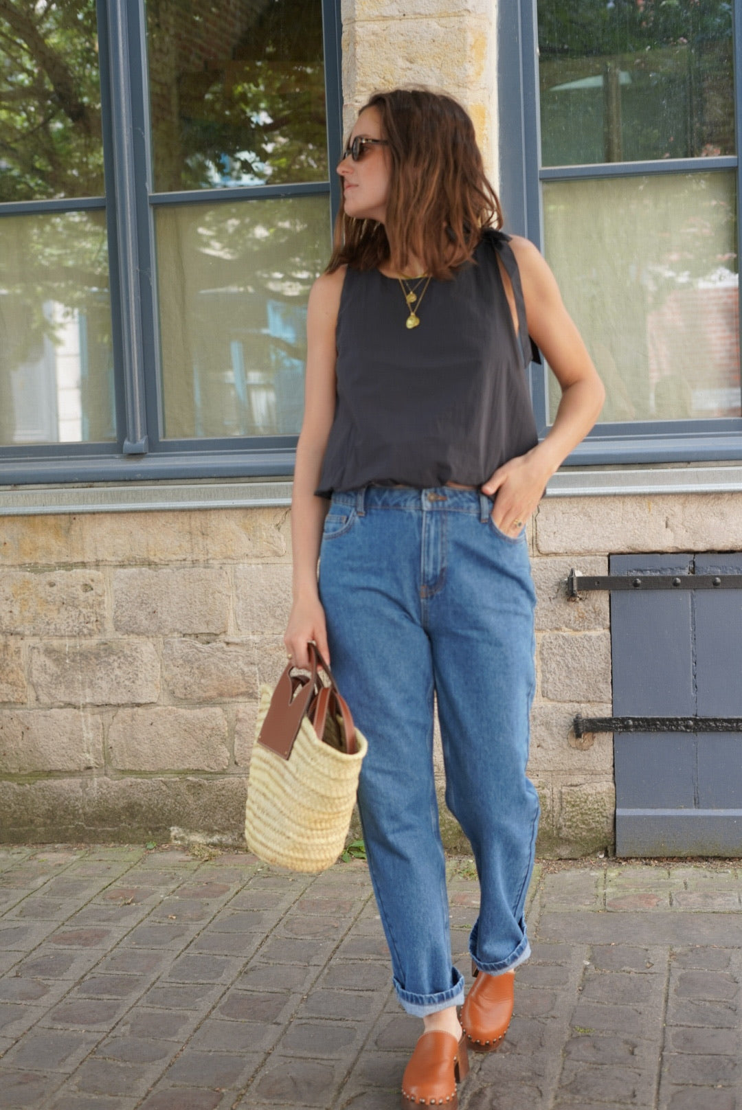 Archibald Balloon Top Black