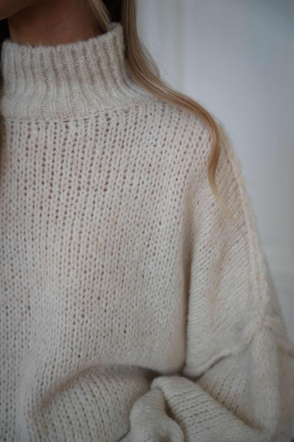 Pull Ample Liliane - Crème