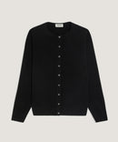 Cardigan Col Rond - Noir - Femme