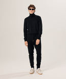 Pull Col Roule - Noir - Homme