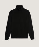 Pull Col Roule - Noir - Homme