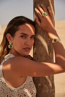 Anillo Alvida Nenúfar Verde