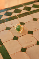 Anillo Alvida Nenúfar Verde