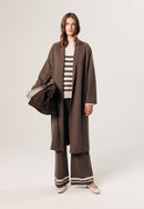 Abrigo largo - Marrón Habana - Mujer