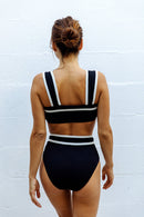 FLAIR BODYSUITS MAILLOT RIM RIMA MADE IN FRANCE DEUX PIECES TAILLE HAUTE DECOLLETE COEUR