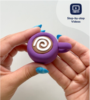 Foam Dough Collectibles: Tiny Yums - Coffee & Croissant
