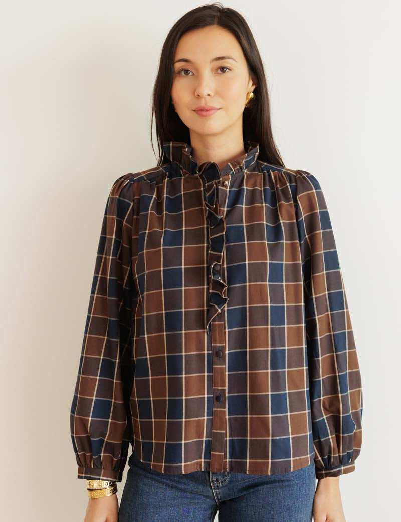 Chemise À Carreaux Addie