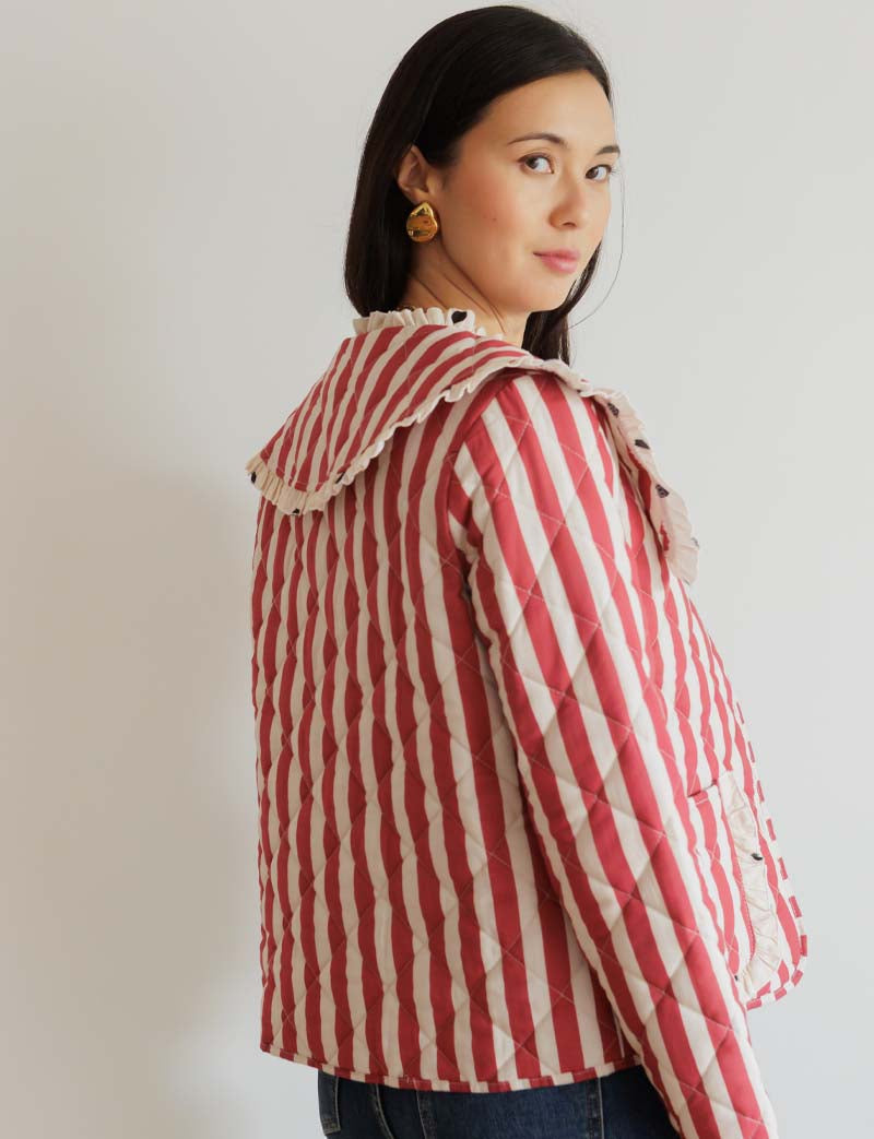 Chaqueta De Rayas Y Lunares Lola