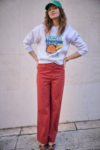 Pantalon Palmire - Rouge Carmin