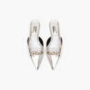 Catena Notte Silver Flat Sliperette