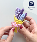 Foam Dough Collectibles: Buds & Blooms - Lavender