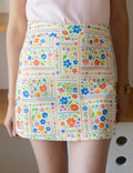 Jupe Patchwork Fleurie Hely