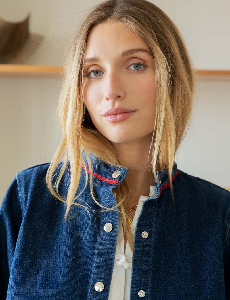 Niebieska Kurtka Rubin