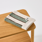 Bath Towel - Green Stripes