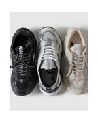 Zapatillas Smash - Blanco/Plateado - Mujer
