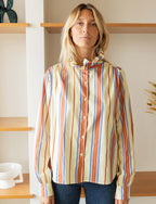 Chemise Jaune À Rayures Multi Gustava