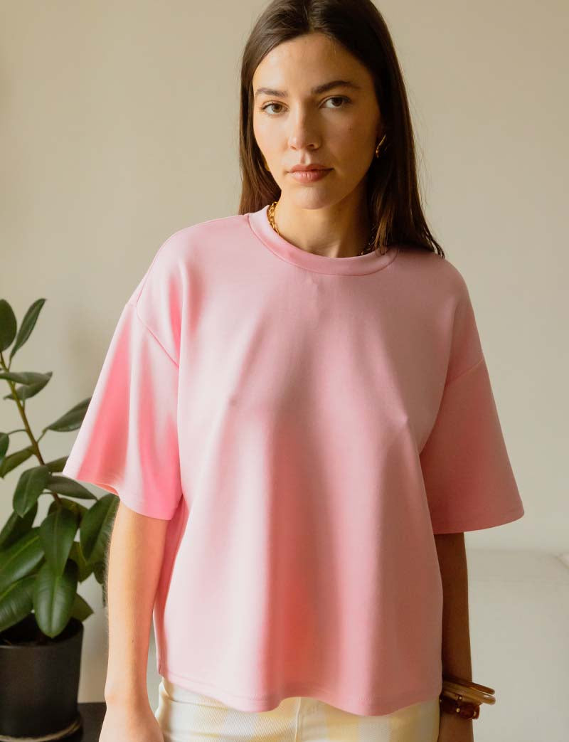 Lyserød T-Shirt Nolan
