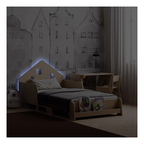 Lit Cabane Extensible Avec Éclairage Led
