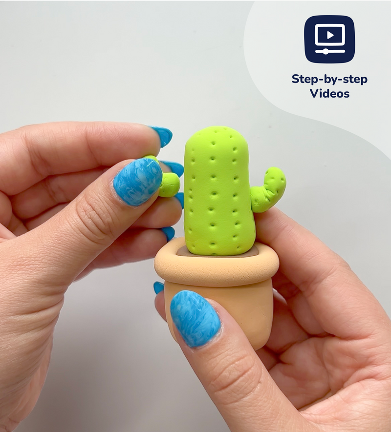 Foam Dough Collectibles: Buds & Blooms - Cactus