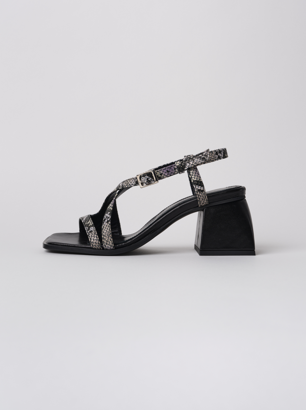 Sandales Square Crush Python