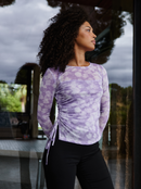 Top Lila Mesh Violet