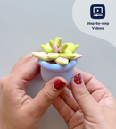 Foam Dough Collectibles: Buds & Blooms - Succulent