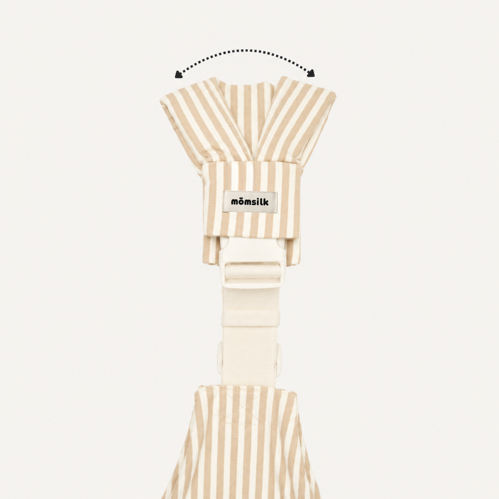 Momswing Baby Carrier - St Tropez White