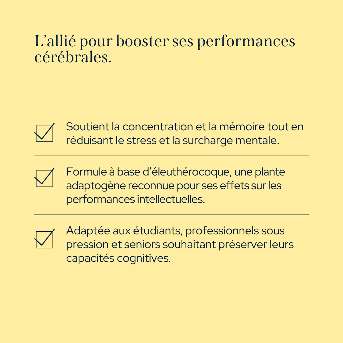 Cure Mémoire & Concentration