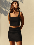 Top Black Blend court