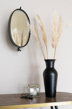 Lara - Mirror - Iron - Black/Gold