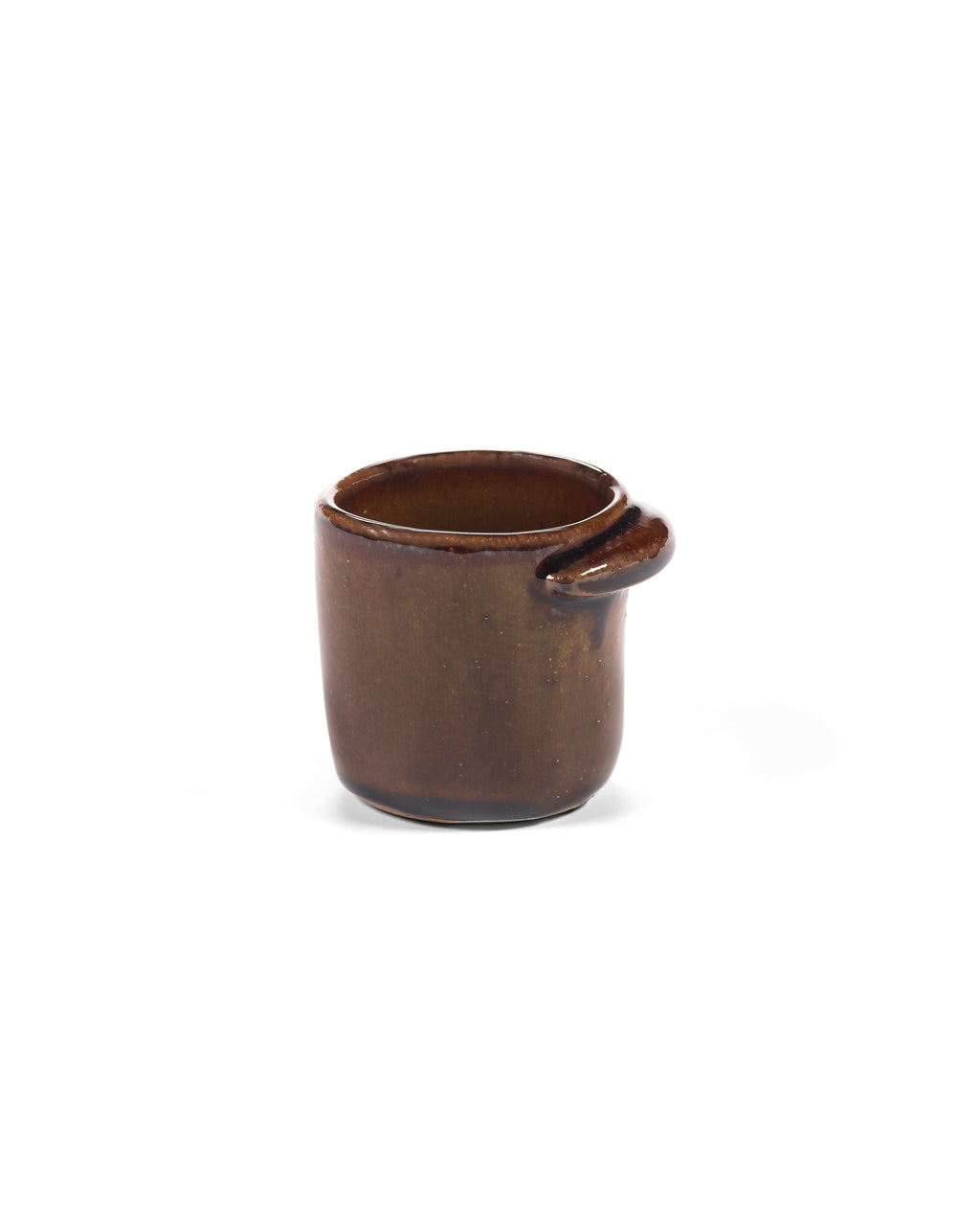 Out Of Lines - Lot De 2 Tasses À Expresso Sans Anse - Grès - Ocre