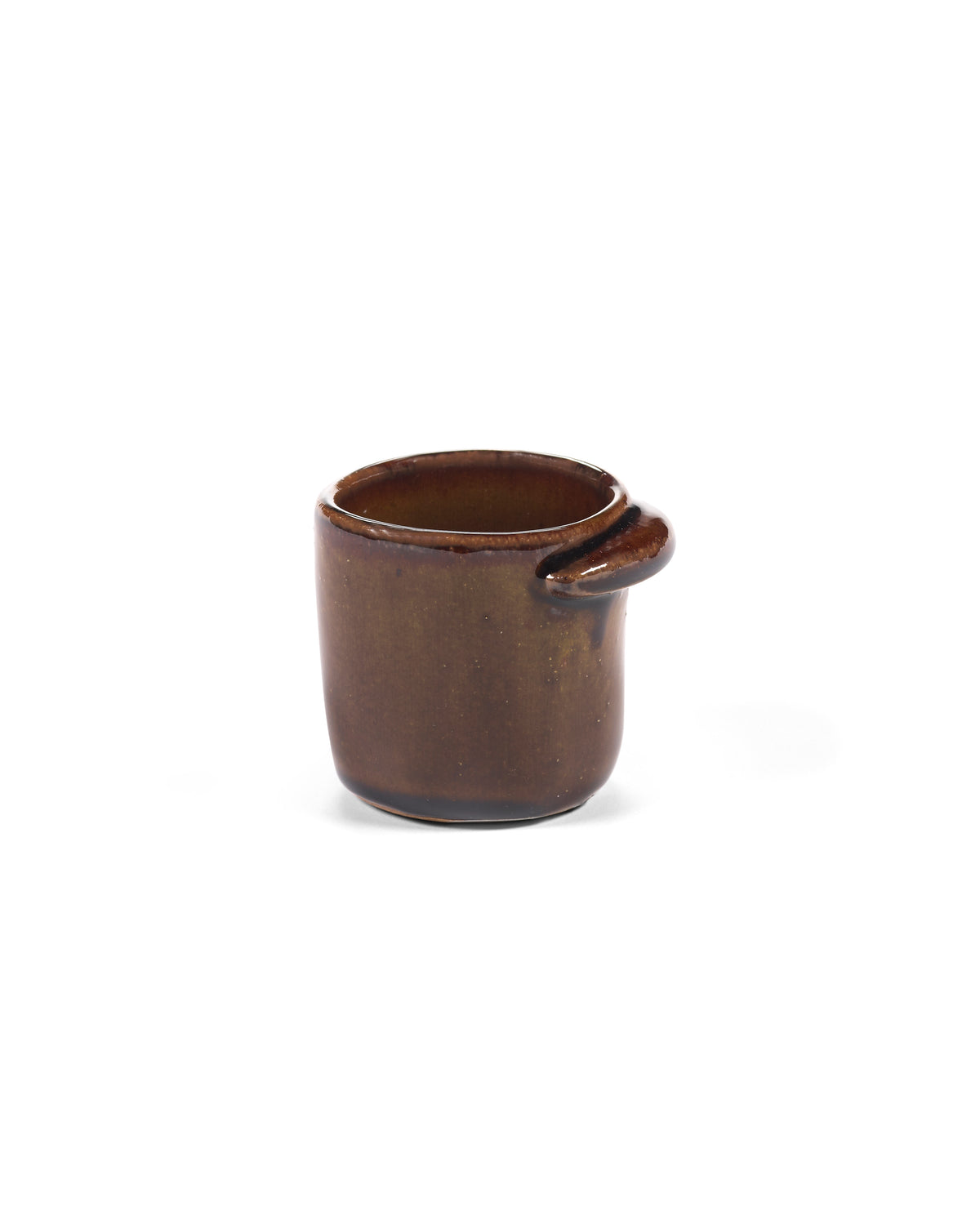 Out Of Lines - Lot De 2 Tasses À Expresso Sans Anse - Grès - Ocre
