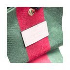 Sac Porté Épaule Gucci Gg Emblem Bucket Bag Toile - Rose