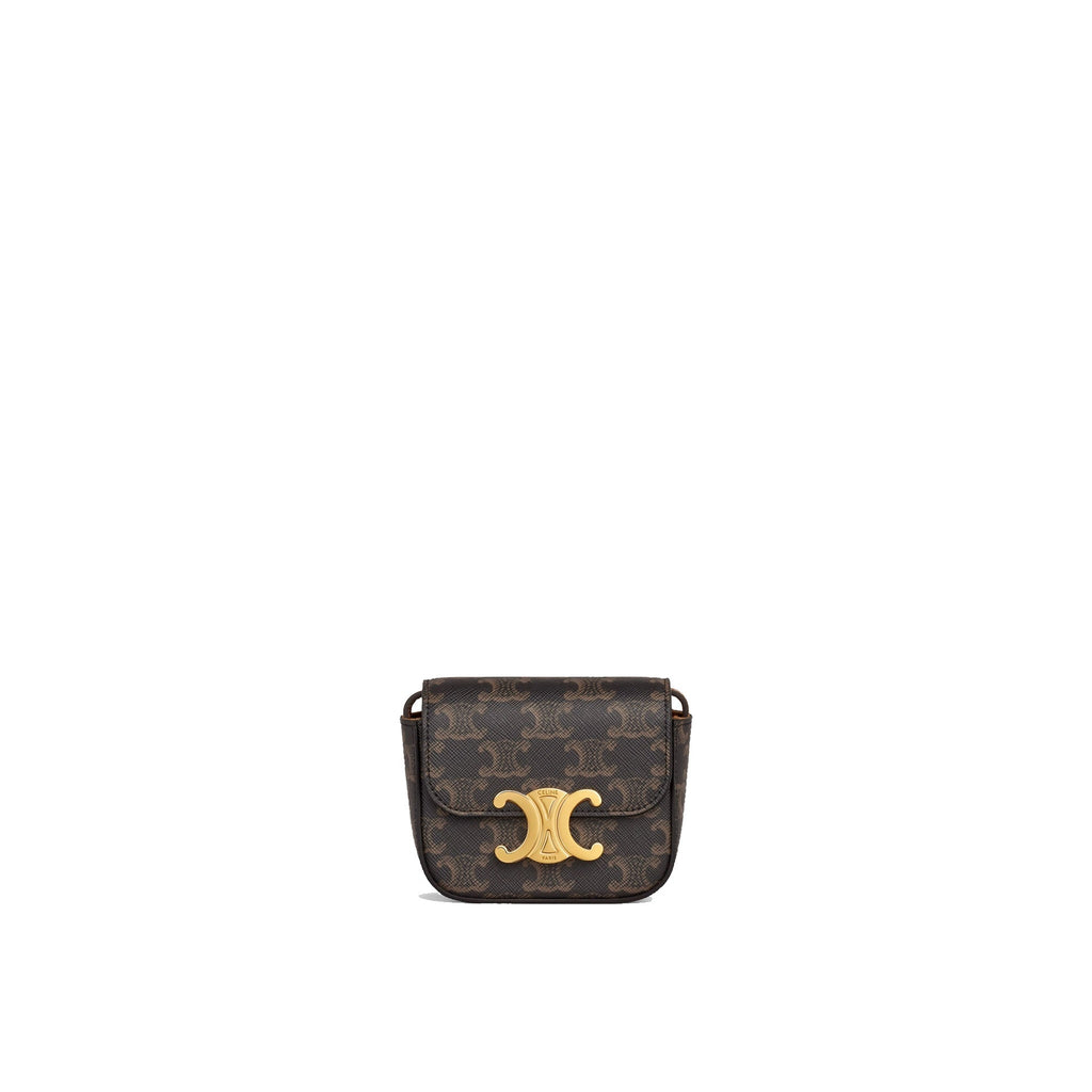 Celine Mini Claude Triomphe Crossbody