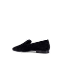 Mocassins - Celine Velvet With Embroidered Triomphe Logo - Black