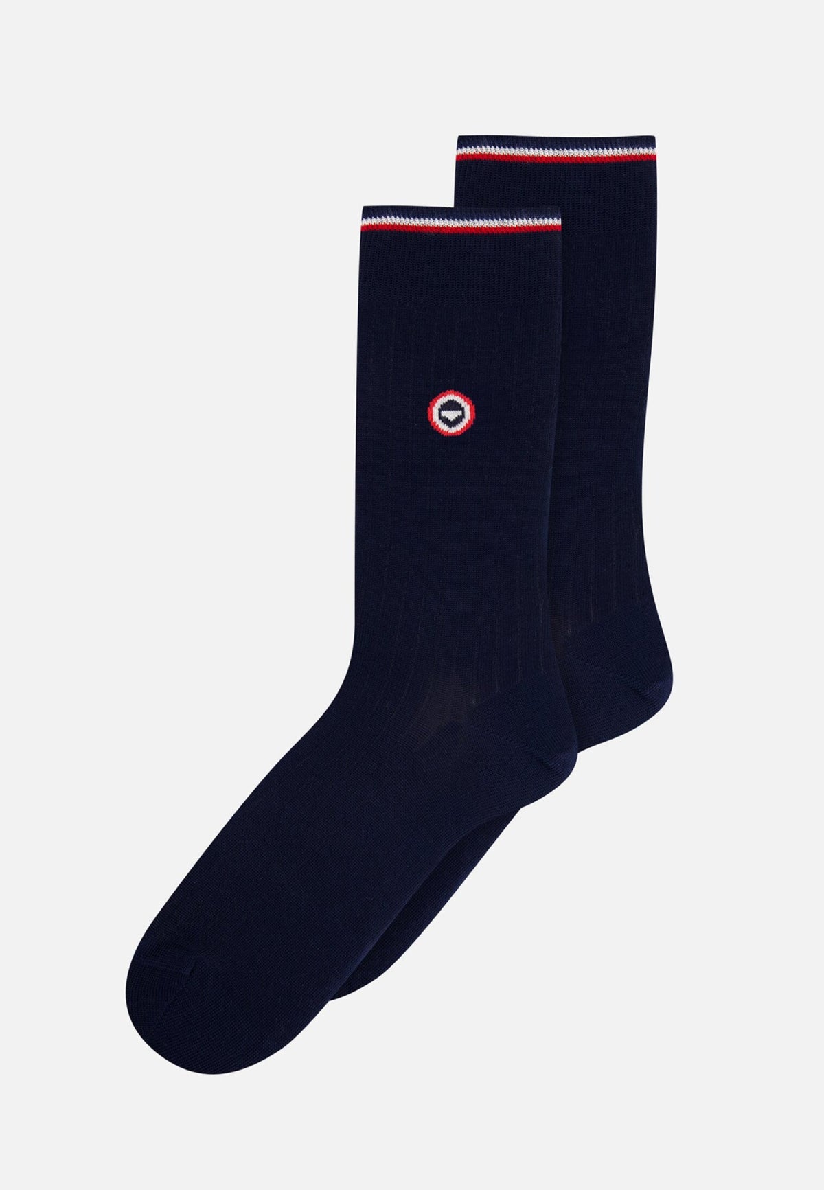 Pack De 3 Calcetines De Caña Media - Azul Antracita Negro