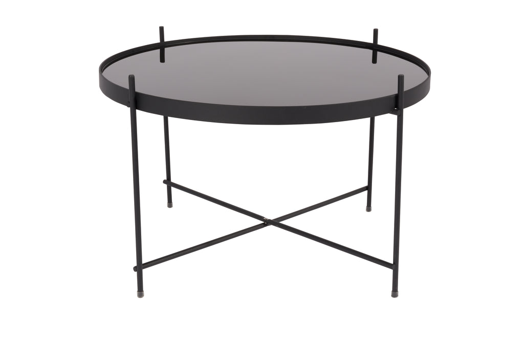 Cupid L - Side Table - Glass - Black