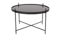 Cupid L - Side Table - Glass - Black