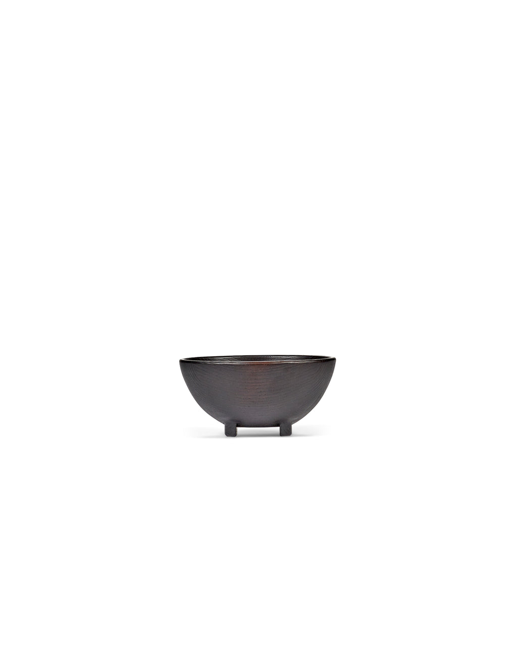 Out Of Lines Kitchen & Table - Bol - XS - Frêne Carbonisé - Noir