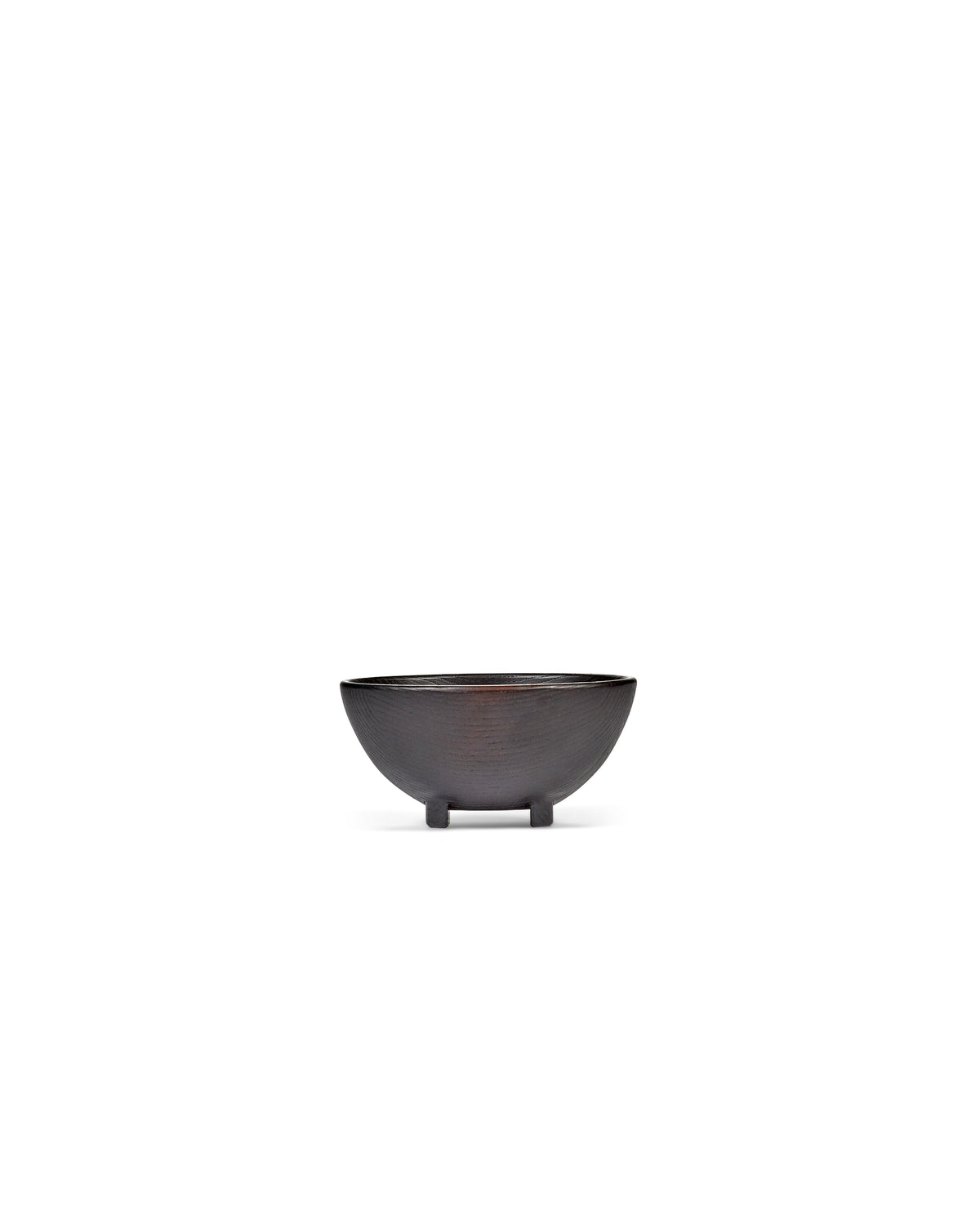 Out Of Lines Kitchen & Table - Bol - XS - Frêne Carbonisé - Noir