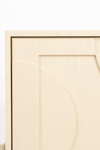 Faces - Side Table - Solid Oak - Beige