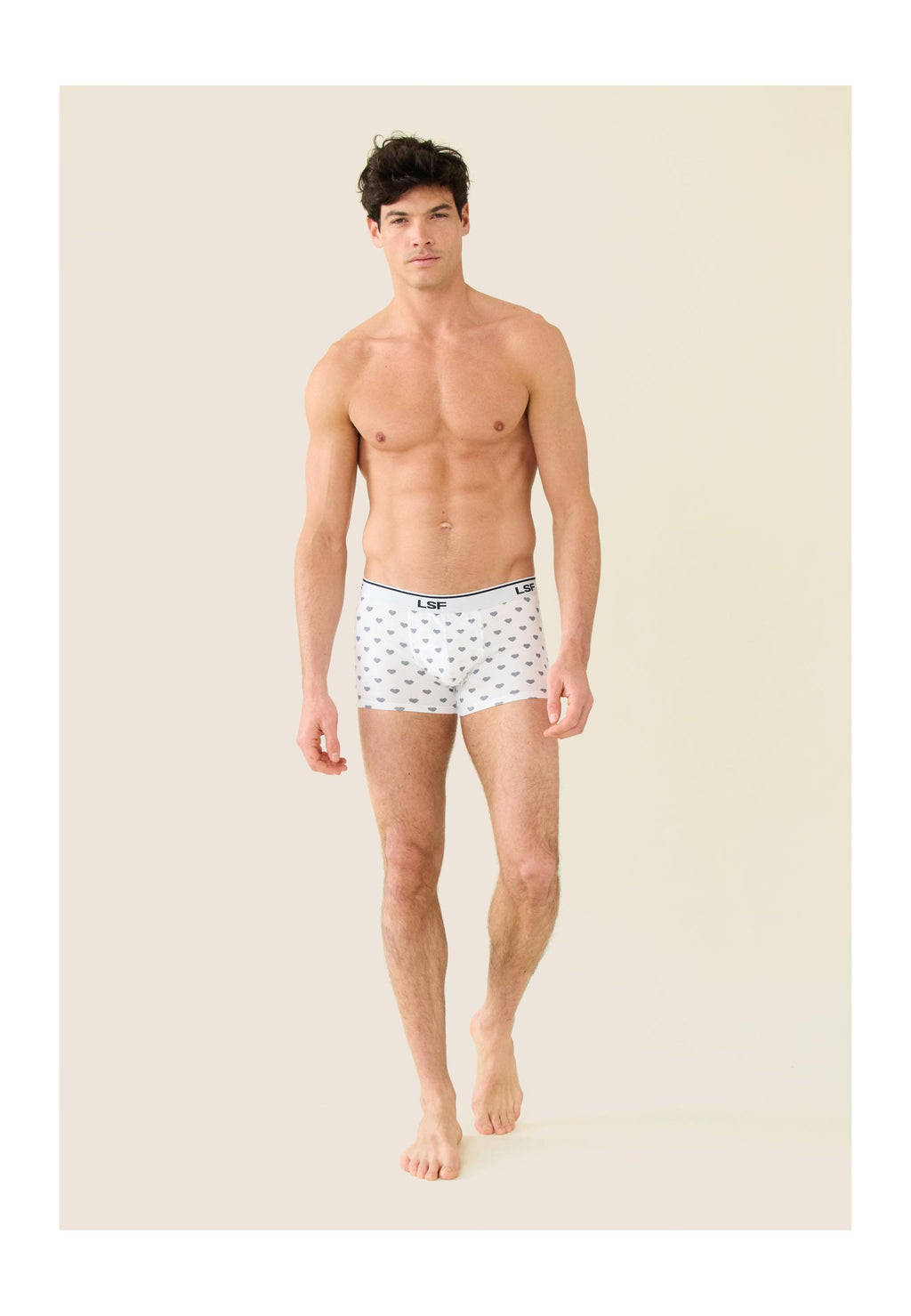 Marius Petit Coeur Cotton Boxer Briefs - Navy