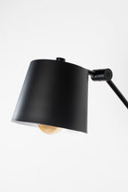 Hajo - Applique Murale - Fer - Noir