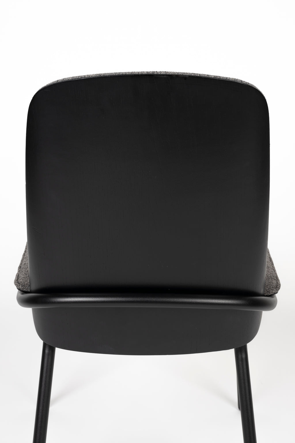 Clip - Dining Room Chair - Fabric - Black/Grey