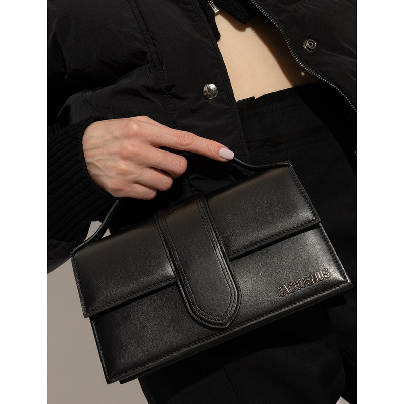 Sac Jacquemus Le Grand Bambino Shoulder - Noir